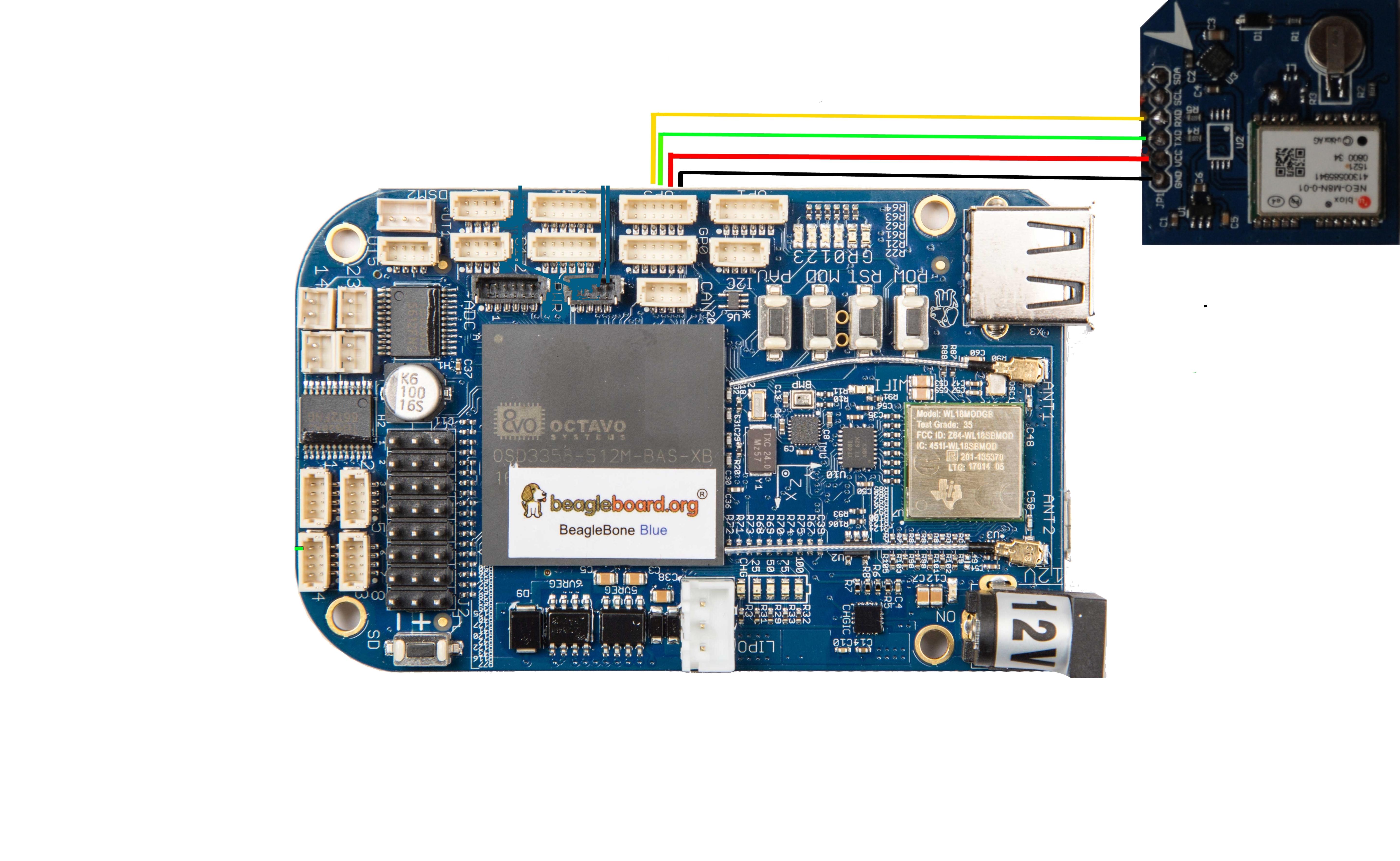 BeagleBone Blue - uBlox-M8n Wiring.jpg